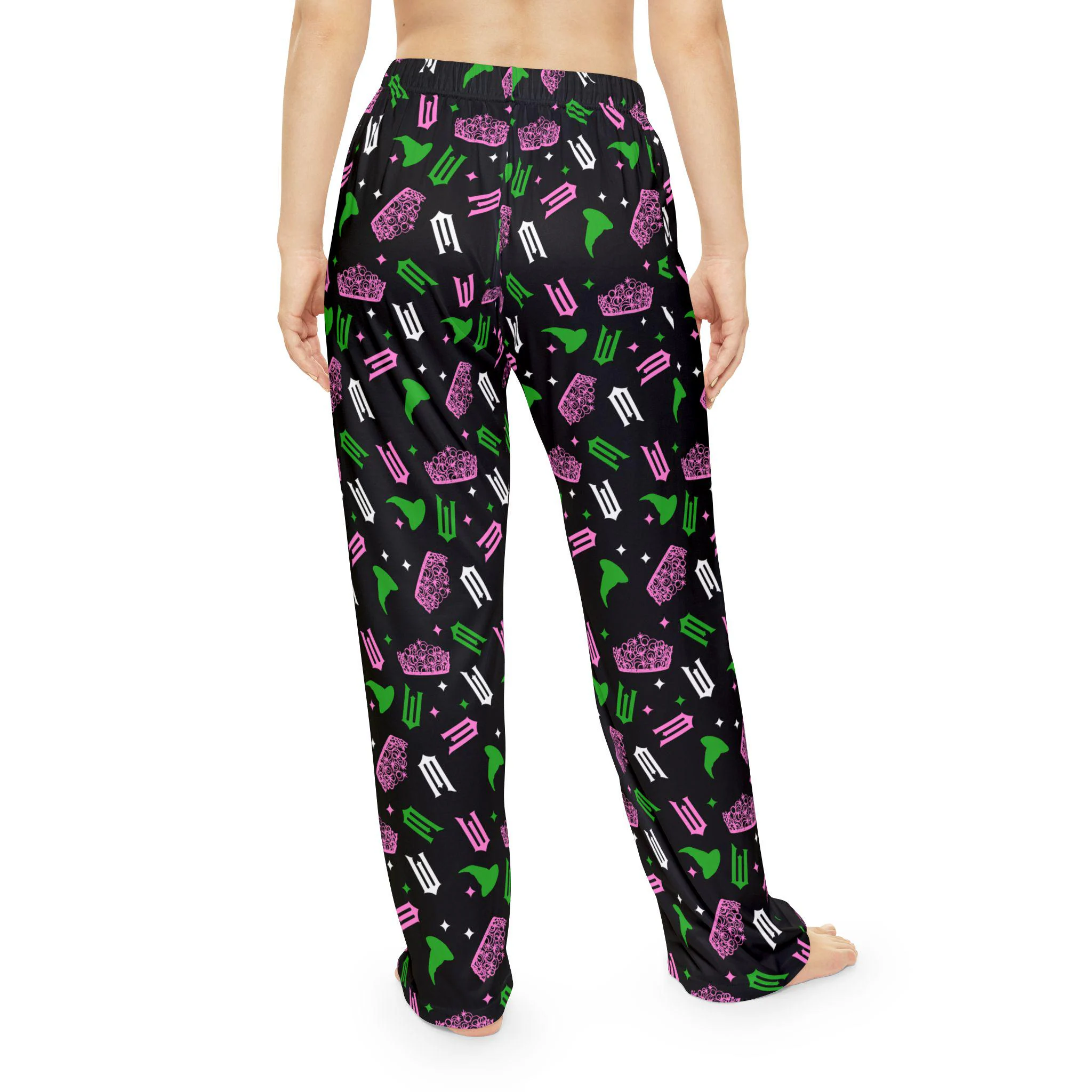 Wicked Dreams Silky Pajama Pants Celebrating Glinda & Elphaba