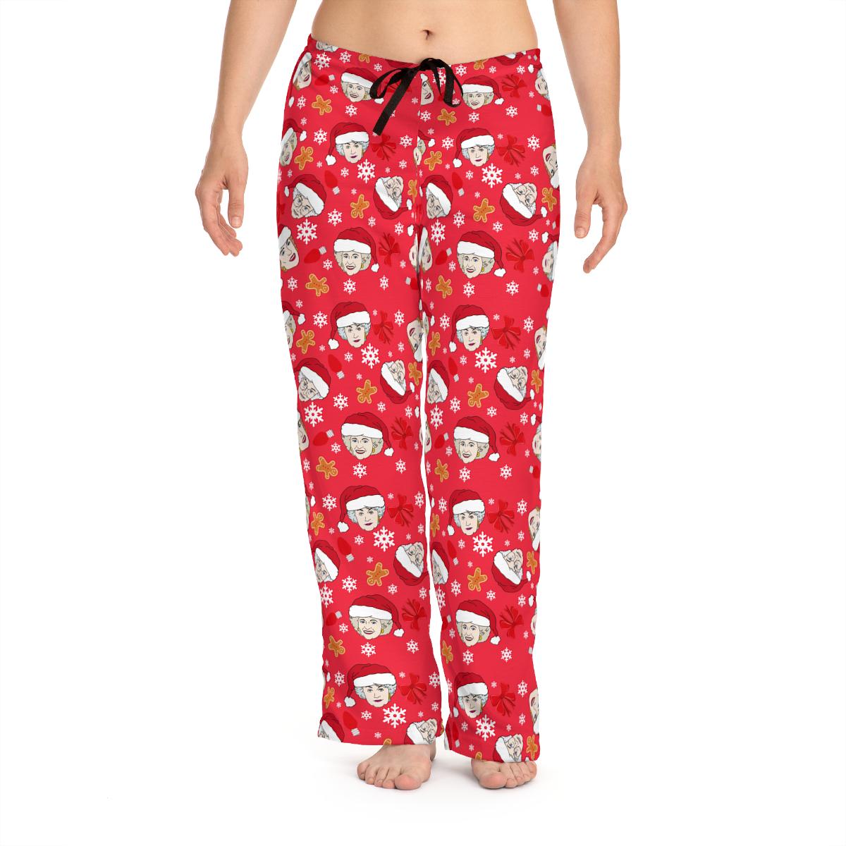 The Stay Golden Christmas Pants, Rose Blanche Dorothy Sophia Christmas Pajama Pants, Gift For Her, for Him