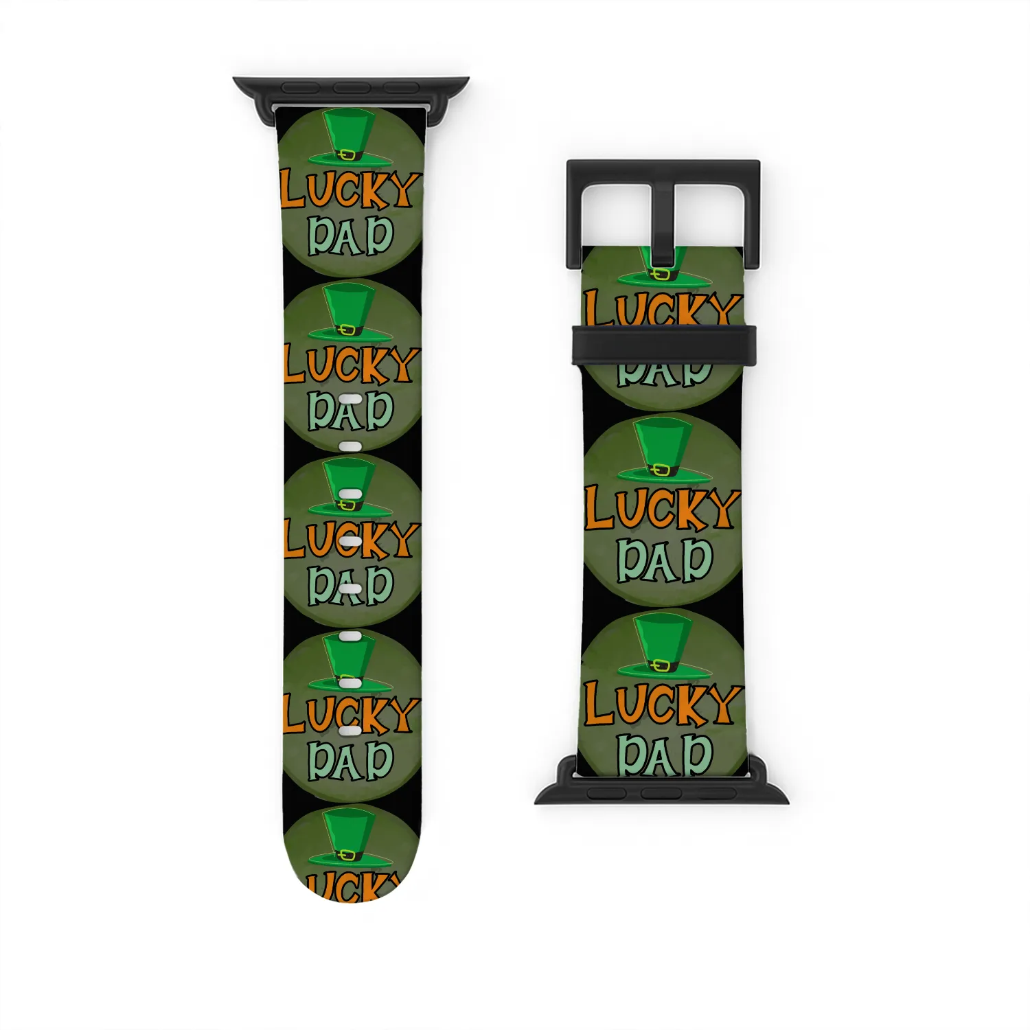 Lucky Patricks Day Sublimation Watch Bands For Apple Watch