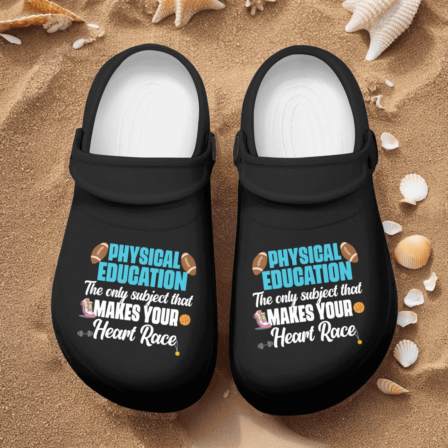 Physical Education Phys Ed PE Teacher Nurse Clogs
