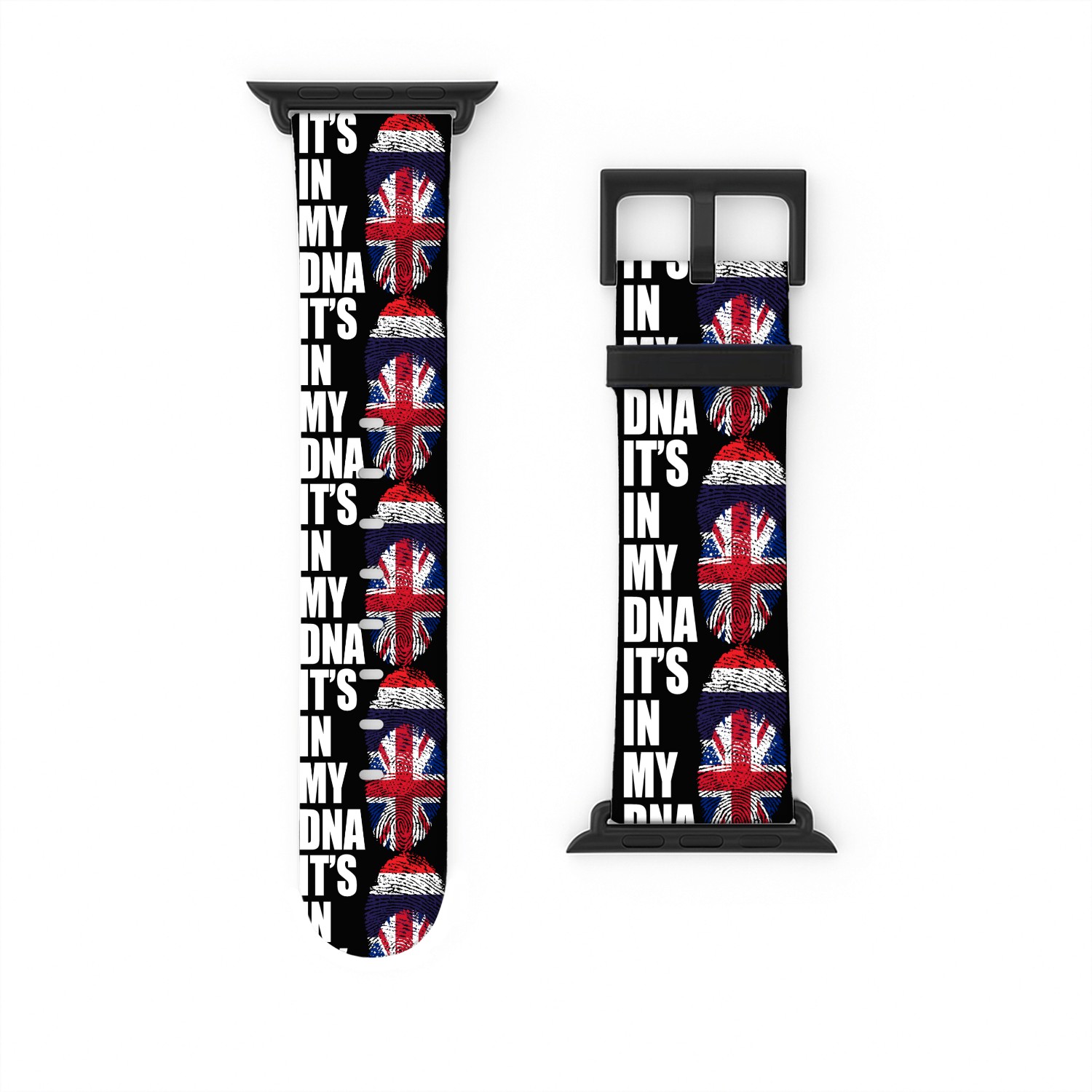 Thai And British Vintage Heritage DNA Flag Watch Bands For Apple Watch