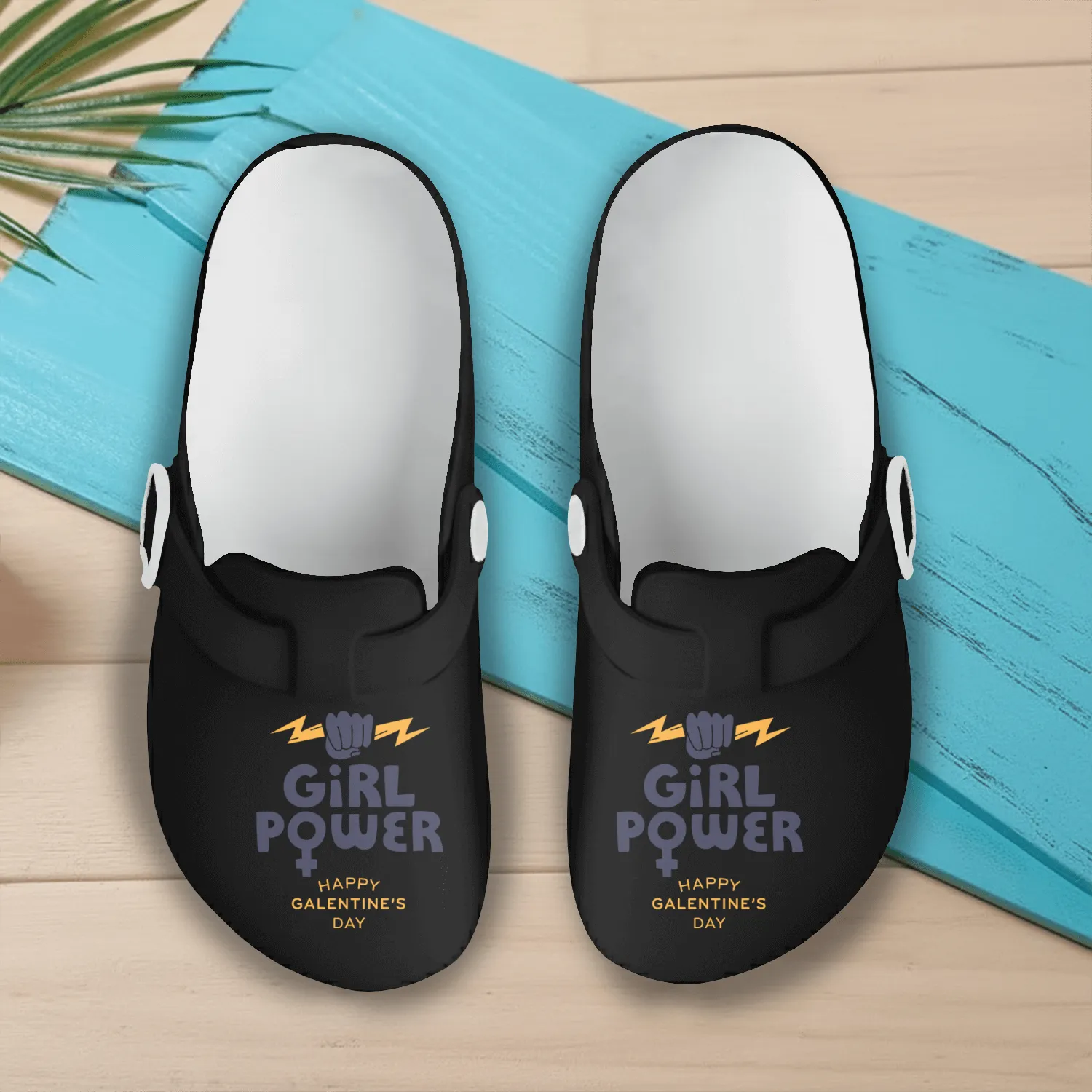 Be My Galentine. Galentine's Day Slip On Clogs