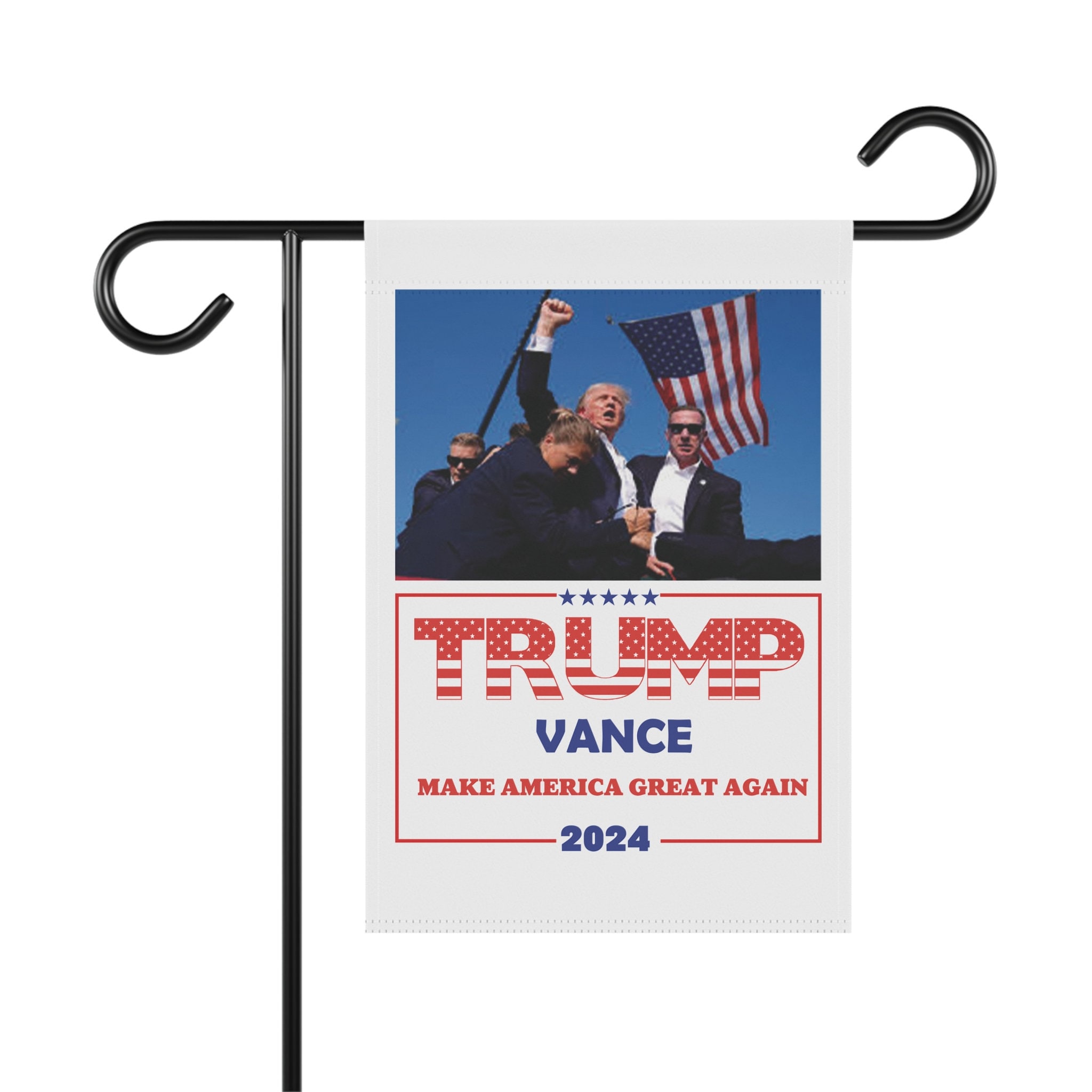 Trump Vance Flag, Trump Garden Flag, Trump 2024 Garden Flag, MAGA Garden Flag