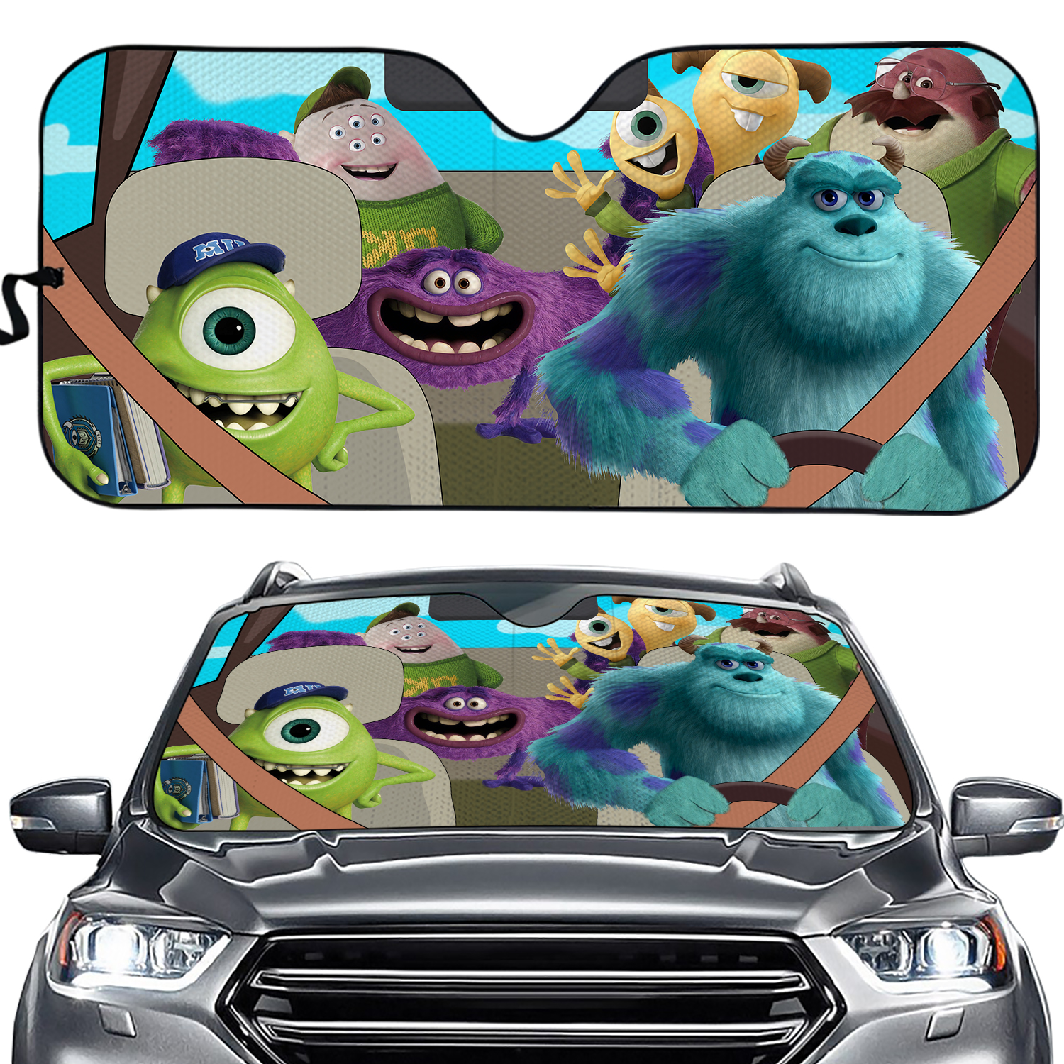 Monster University Auto Sun Shade Car Sunshade Car Sunshade Accessories