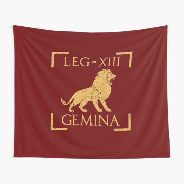 Legio XIII Gemina Lion Emblem Roman Legion Tapestry