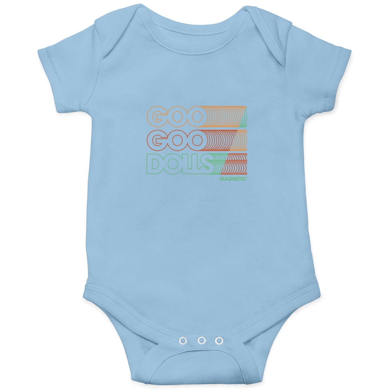 Goo Goo Dolls Repeater Tour 14 Baby Bodysuit
