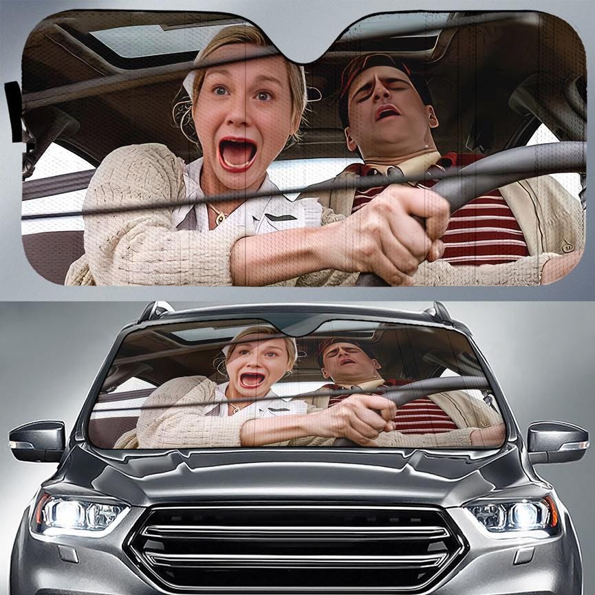 The Truman Show Movie Car Sun Shade, Peter Weir, Jim Carrey, Car Sunshade, The Truman Show, Car Windshield, Car Accessories, Birthday Gift
