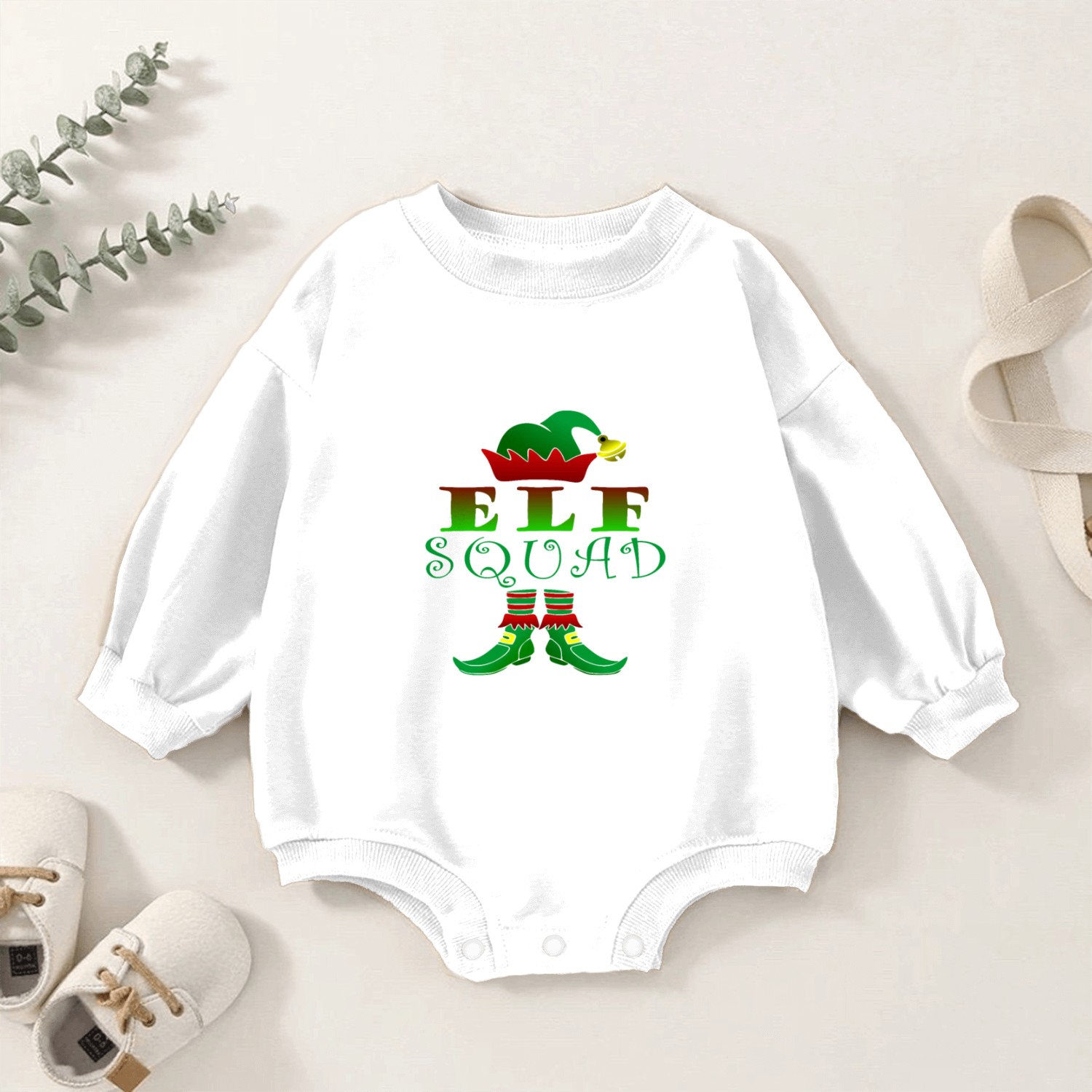 30 Vintage elves Birthday Fantasy Baby Romper Sweatshirts