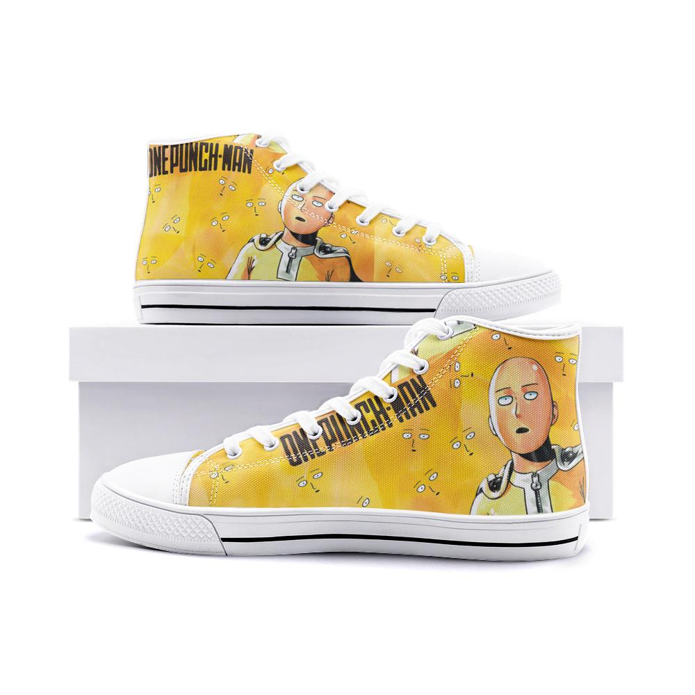 One.P.Man Unisex High Top Canvas Shoes