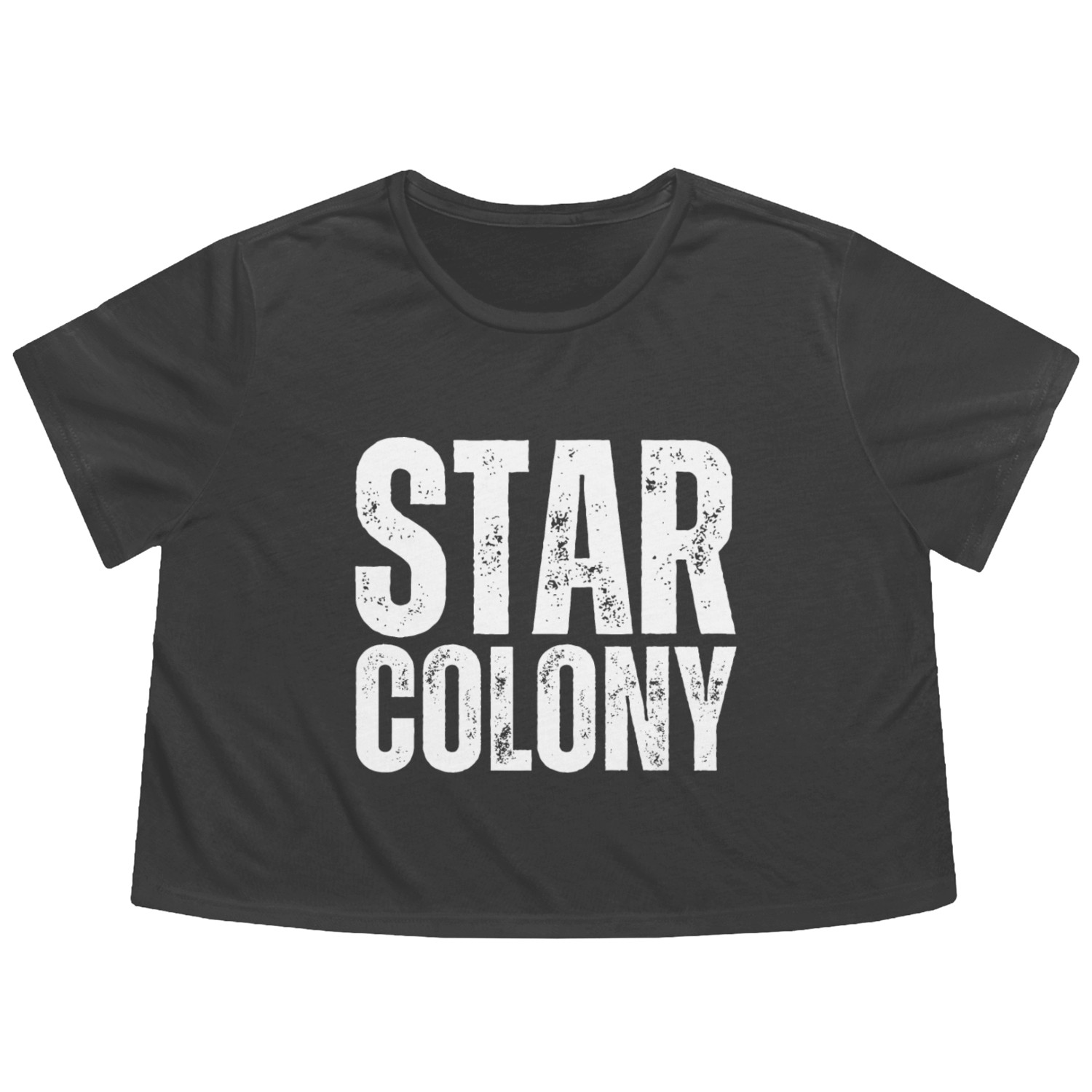 Star Colony Flowy Cropped Tees