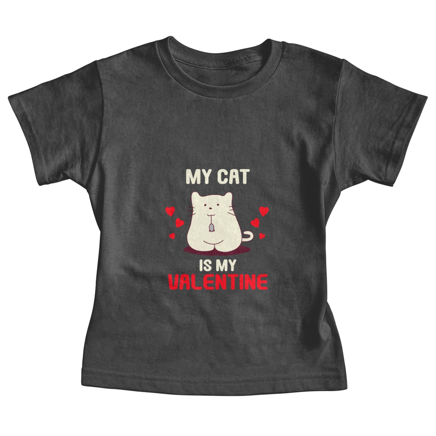 My Cat Valentine Baby Tees