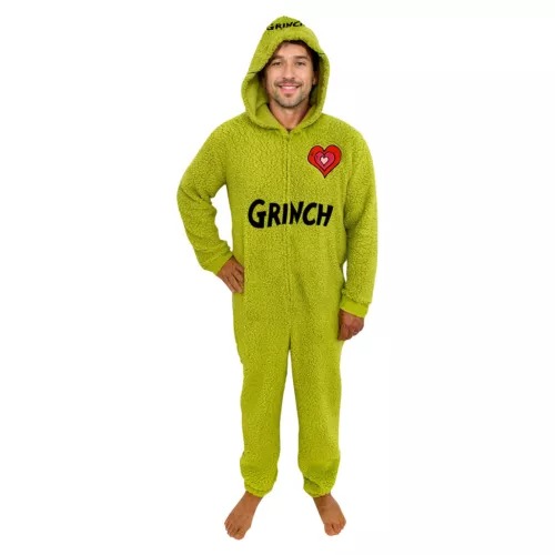 Funny Character Hooded Jumpsuit | Christmas Pajama Outfits | Family Matching Pajamas