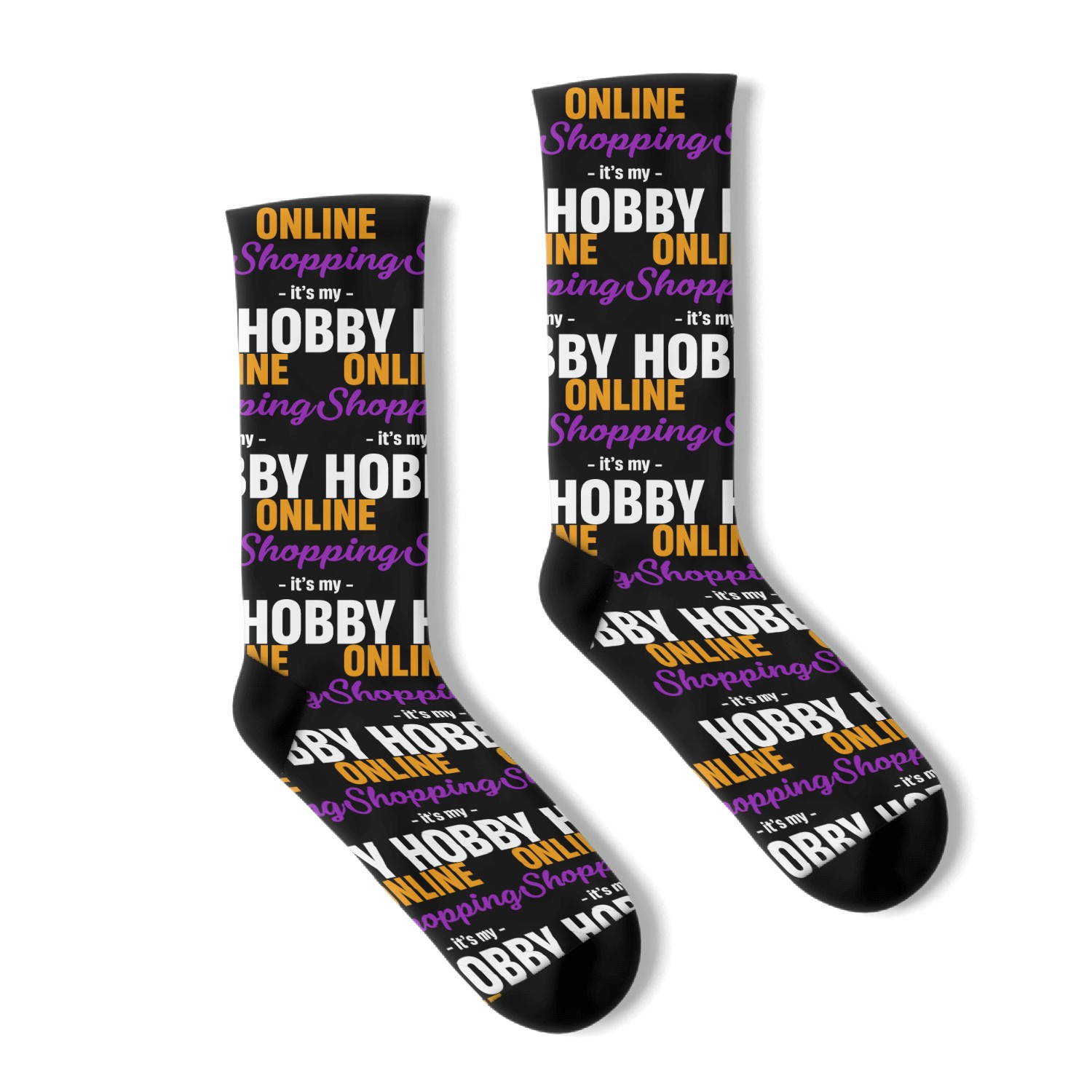 Homebased Online Shopping Is My Hobby Internet Socks