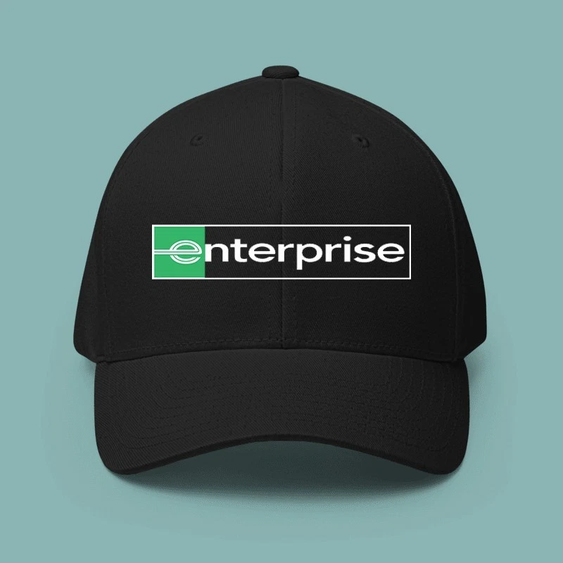 Enterprise Rental Car Logo Printed Black Hat Baseball Cap Adjustable