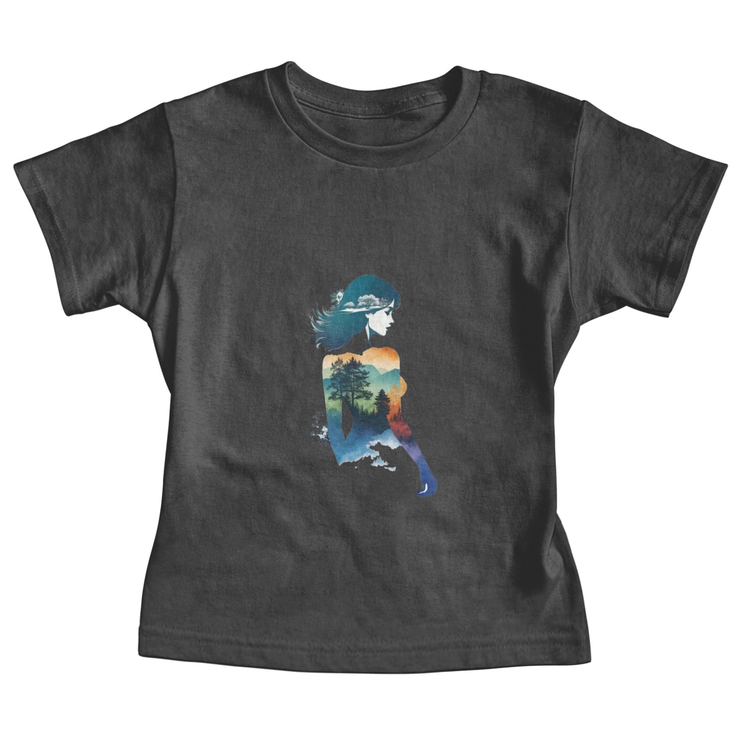 women and Nature Baby Tees