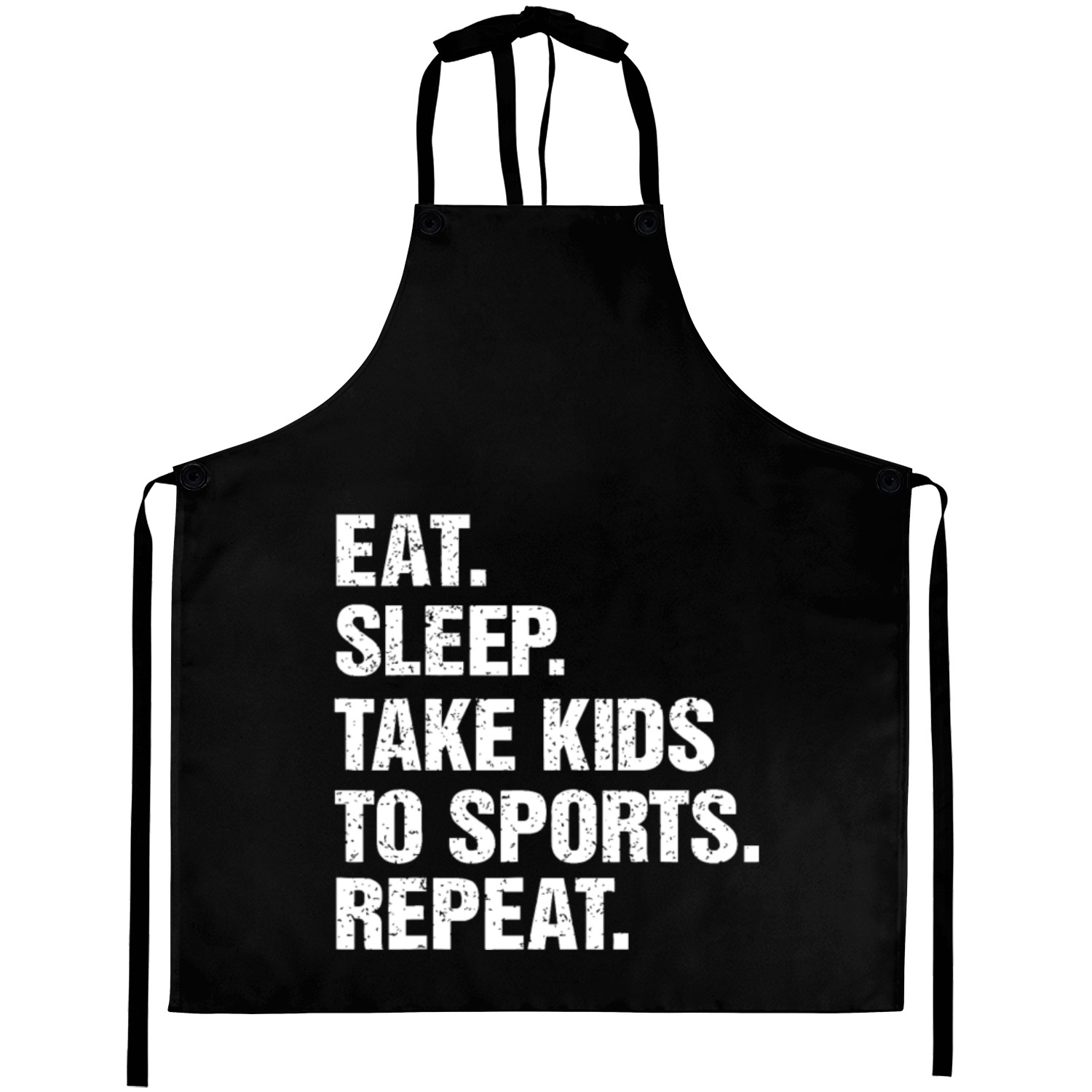 VINTAGE Gift, Eat Sleep Take Kids to Sports Repeat Aprons
