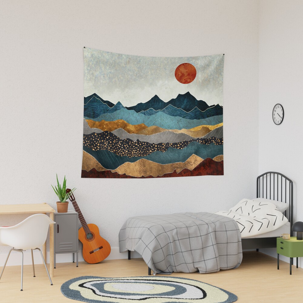 Amber Dusk Tapestry