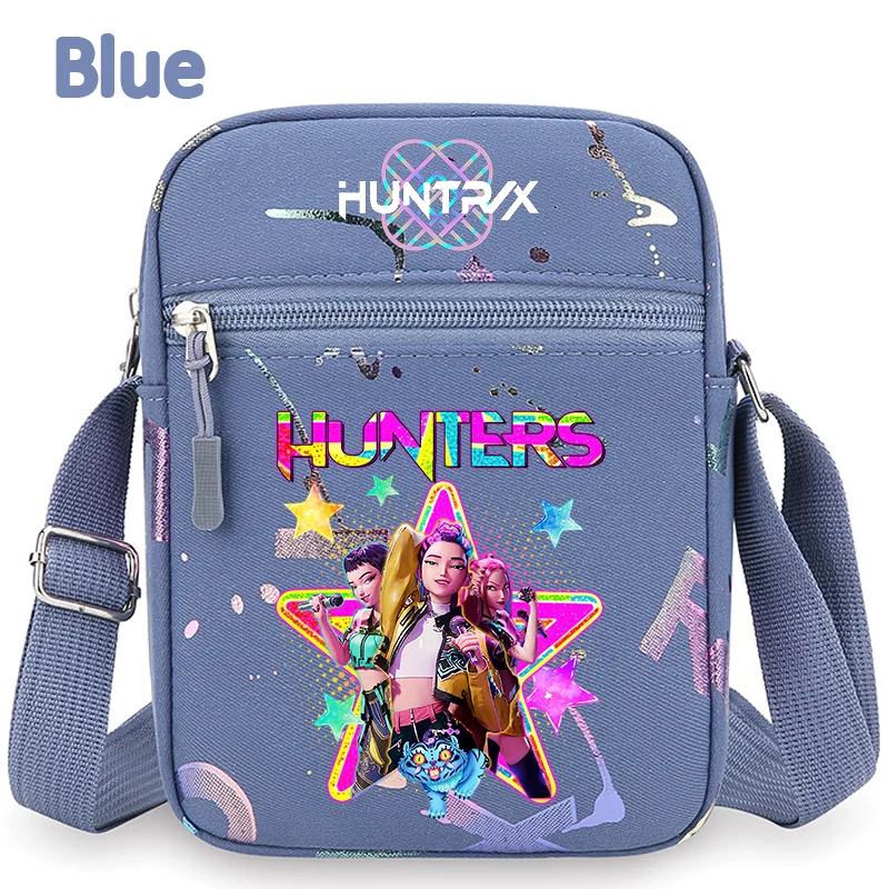 K-pop Demon Hunter Candy Kids Lunch Bag, Portable Learning Kit Pouch, Purse Wallet, Belt Pouch, Shoulder Daypack