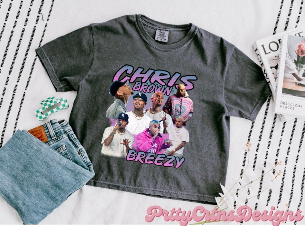 Chris brown shirt | 11:11 chris brown concert merch Crop top| chris brown 2024 tour | chris brown concert merch | gifts for Chris brown fans