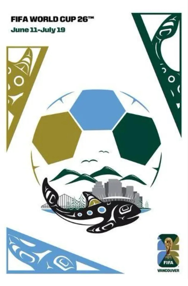 FIFA World Cup 2026 - Vancouver Poster