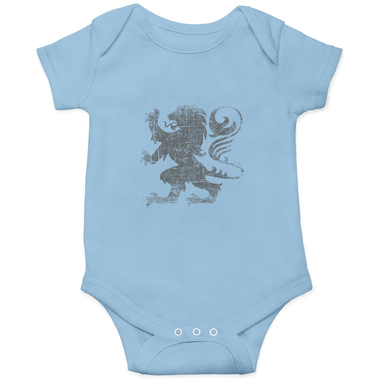 Scottish Flag Lion Rampant Heraldry Flag Of Scotland Rugby Baby Bodysuit