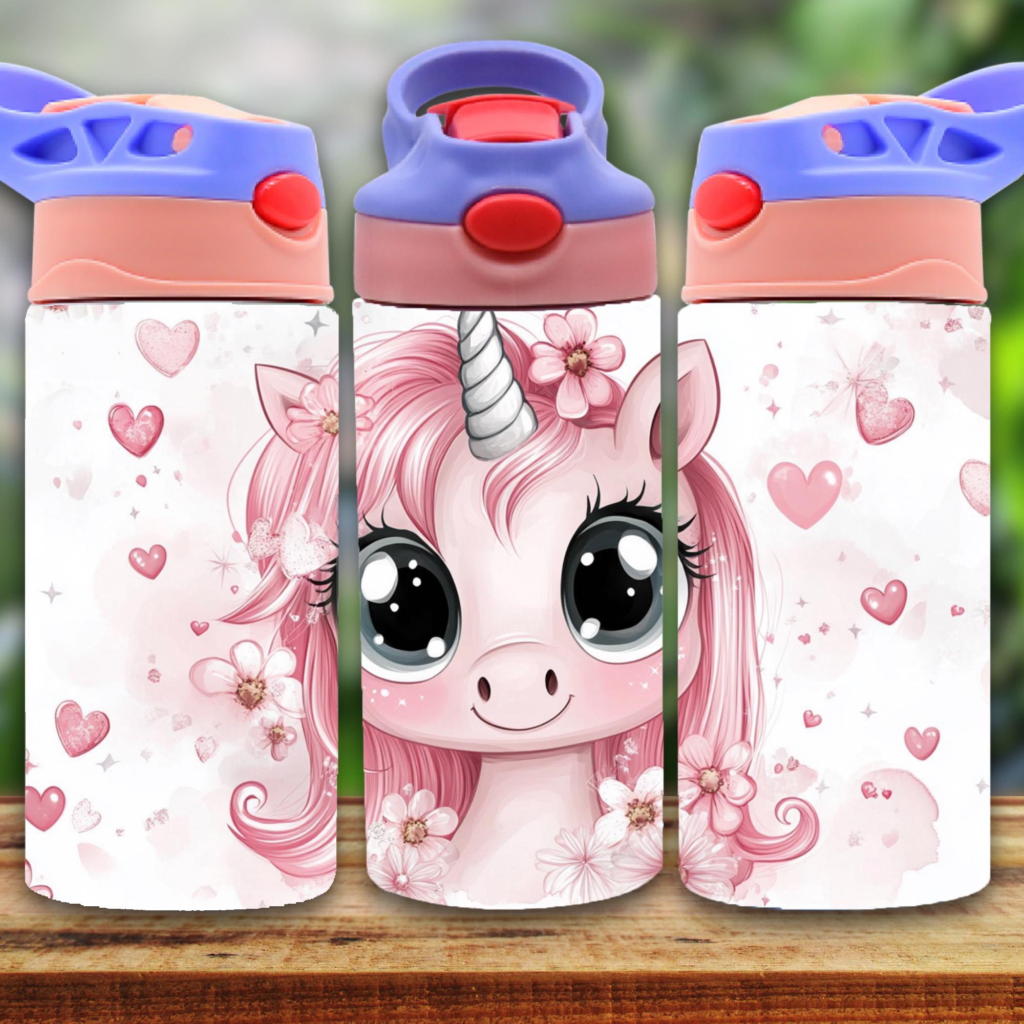 Unicorn 12oz Tumbler, Kids 12oz Cup Tumbler, Back To School Gift