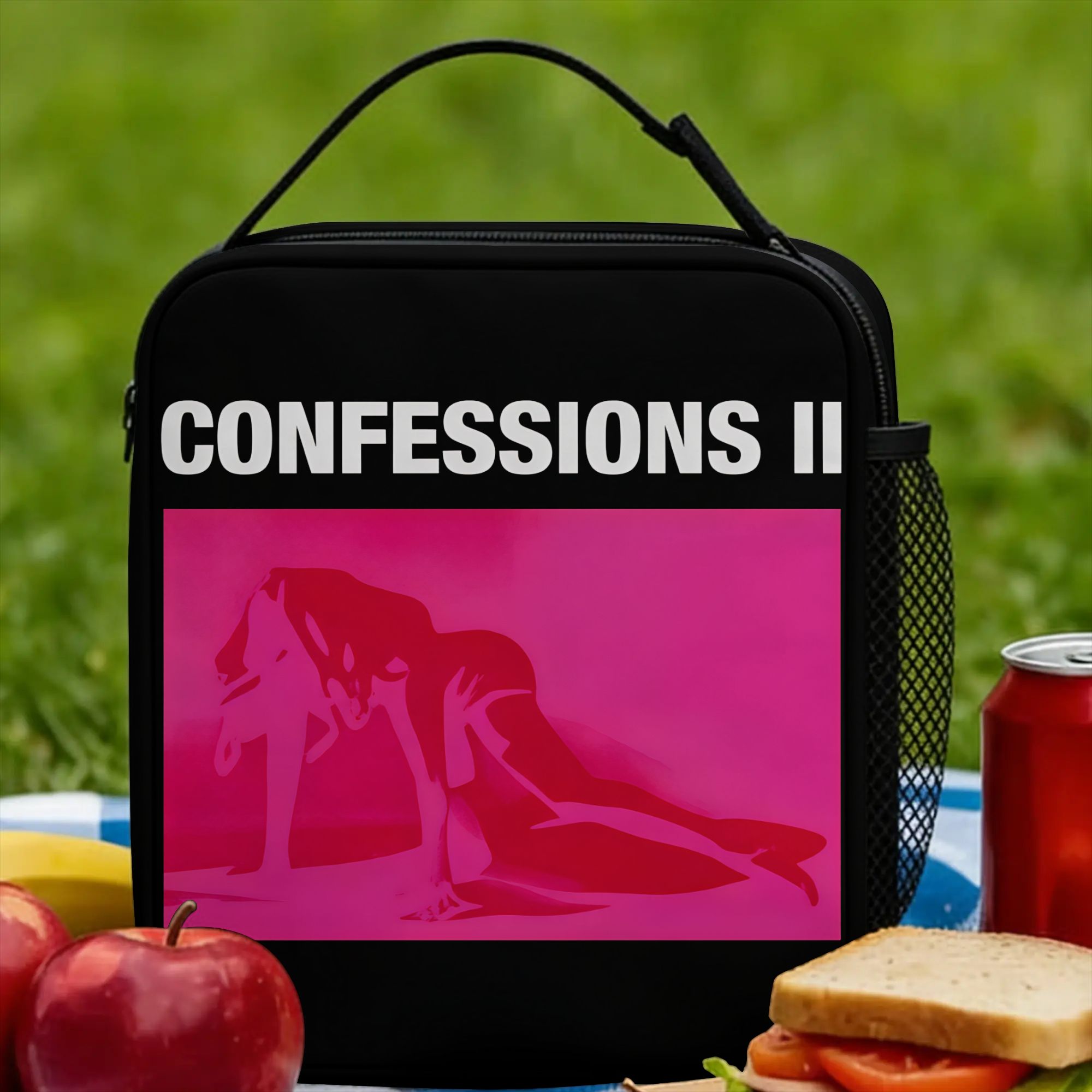 Madonnas Confessions II Album 2026 Lunch Bag Kids School Lunch Box Unisex Thermal Cooler Oxford Tote
