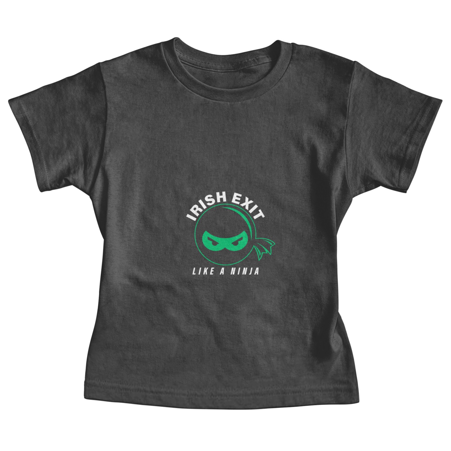 Irish Exit Like A Ninja St Patricks Day Gift Baby Tees