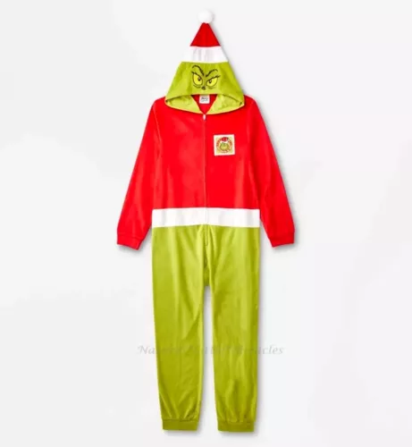 Funny Character Hooded Jumpsuit | Christmas Pajama Outfits | Family Matching Pajamas