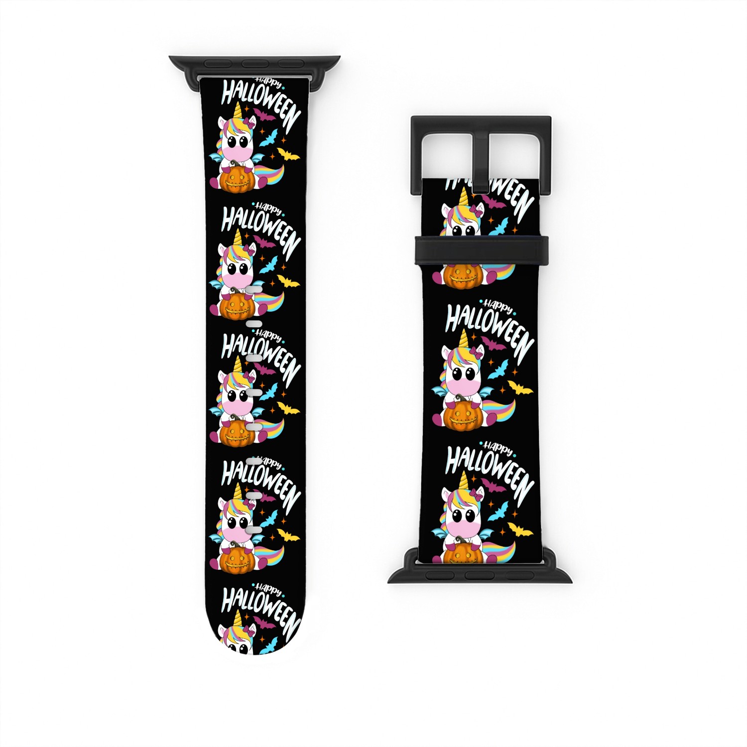 Bat Unicorn - Happy Halloween Watch Bands For Apple Watch
