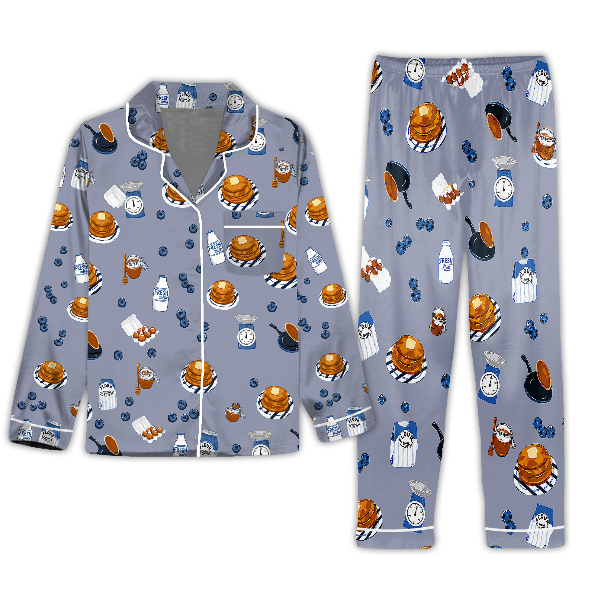 Pancakes for Breakfast Pajama Set