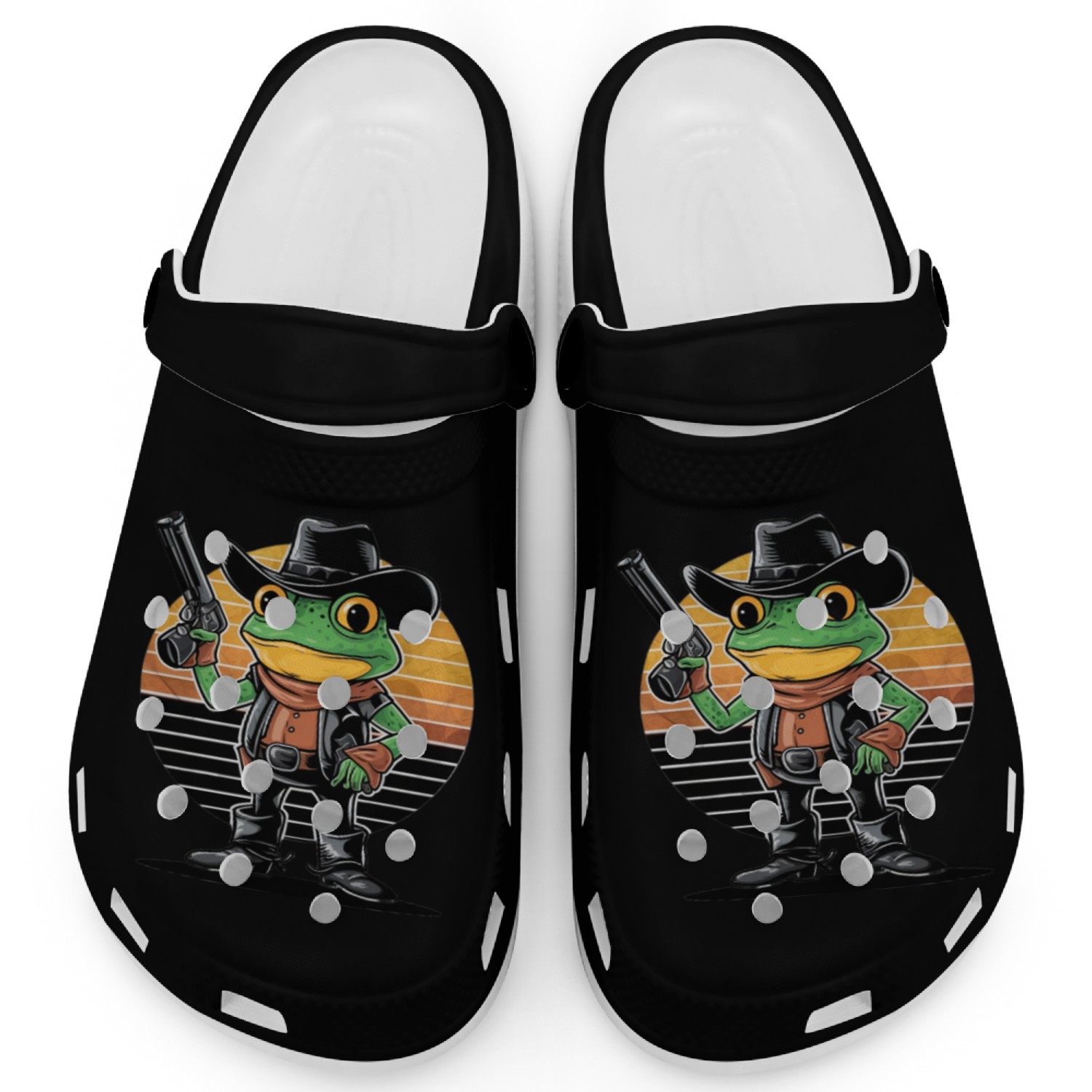 Cowboy Frog Clogs