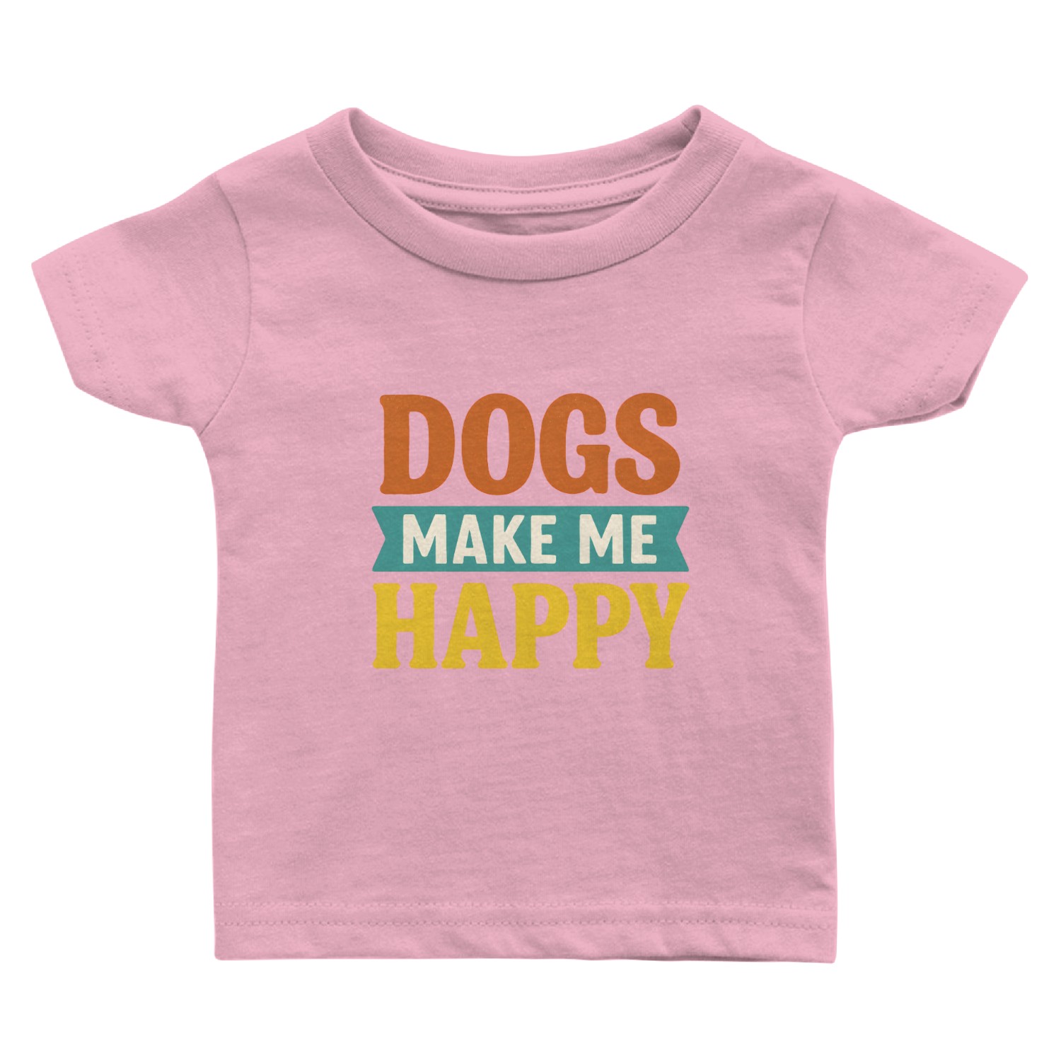 Dogs Happy Baby T Shirts