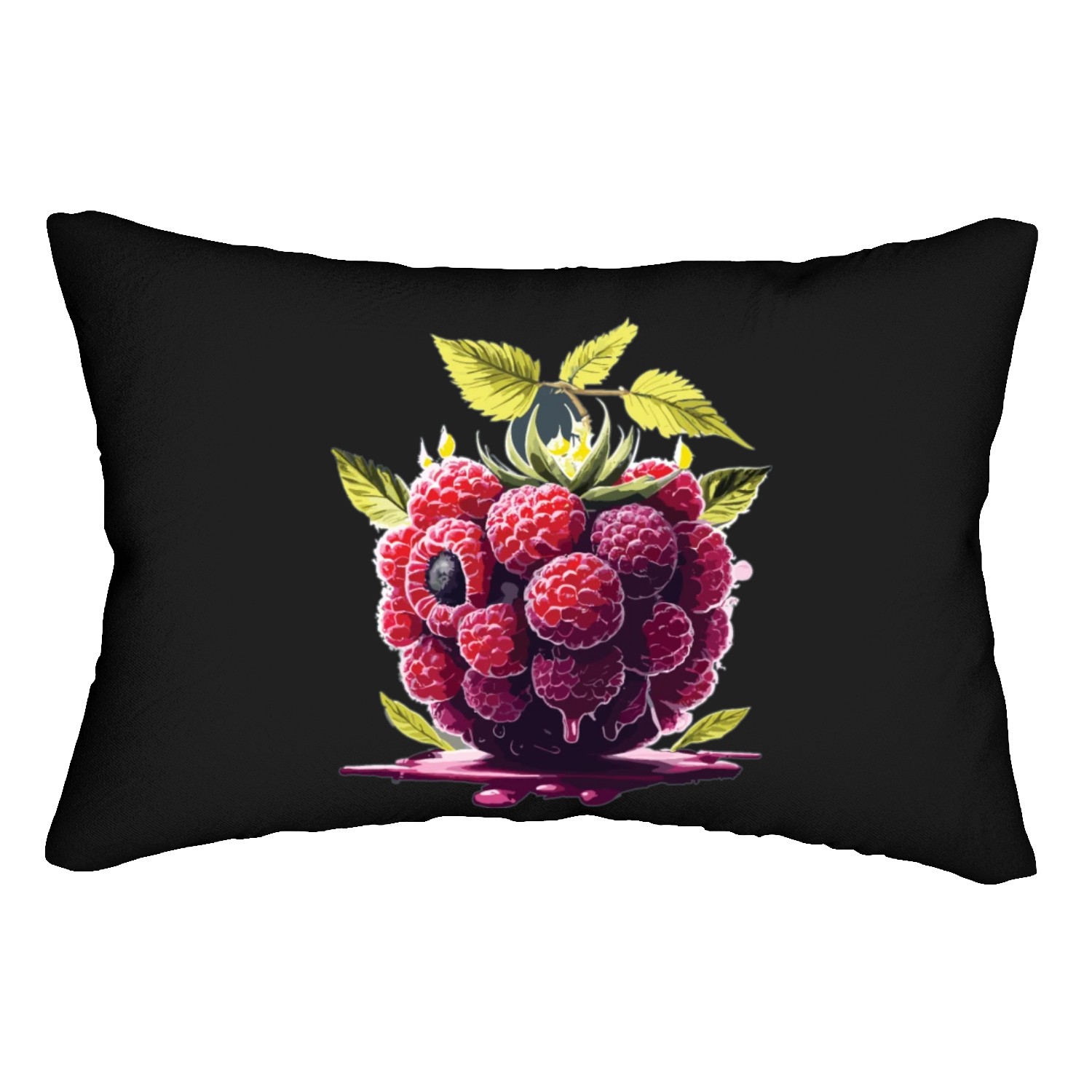 Raspberry Lumbar Pillows