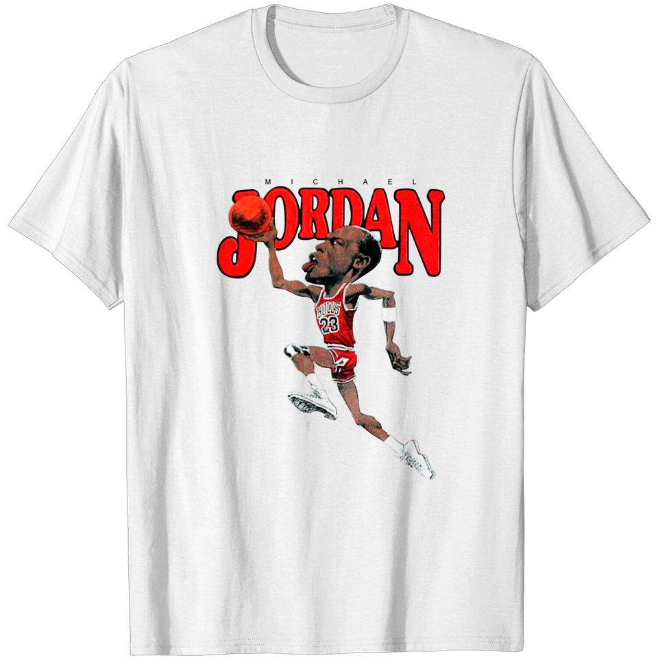 Vintage Michael Jordan Caricature T-Shirts