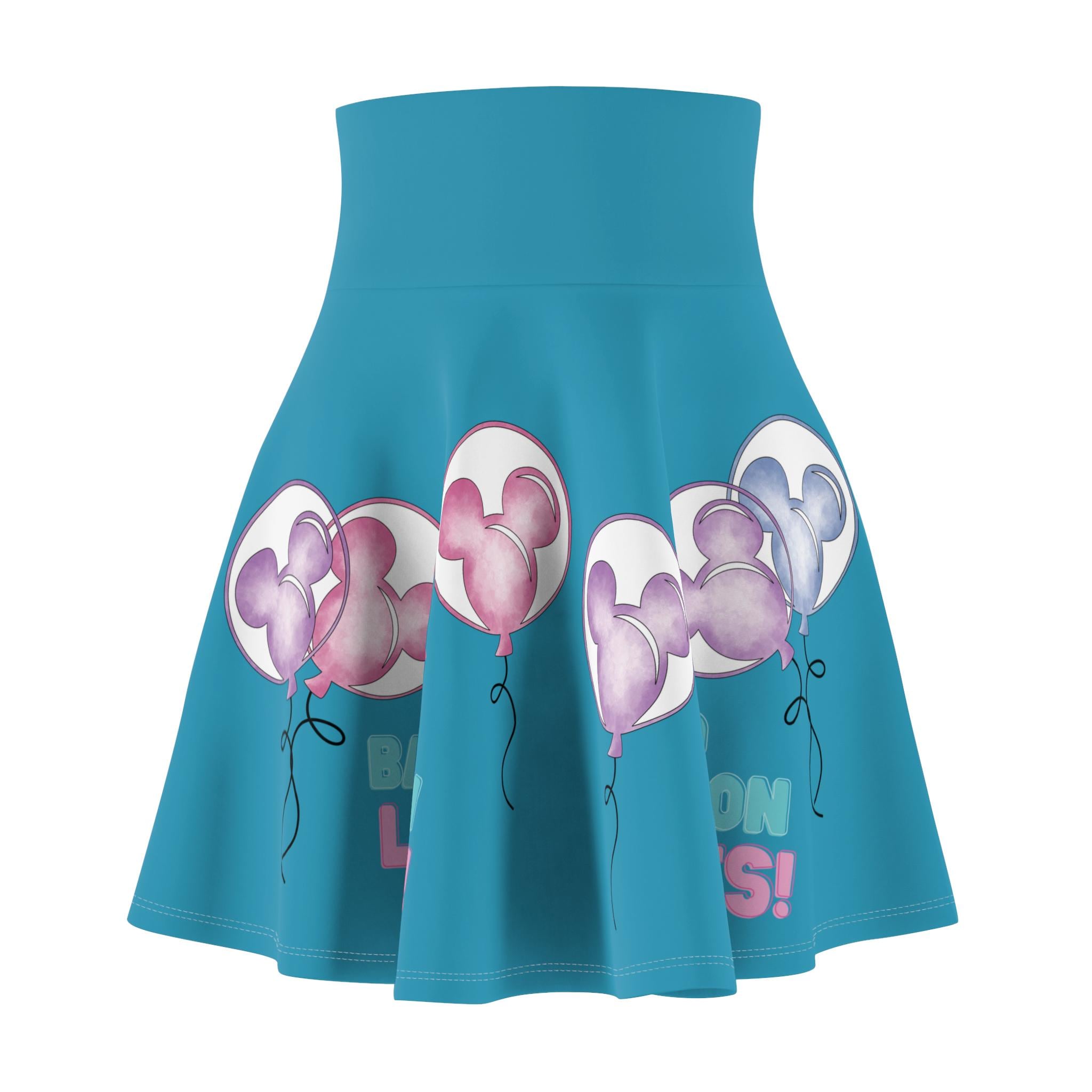 No Balloon Ladies Women's Skater Skirt