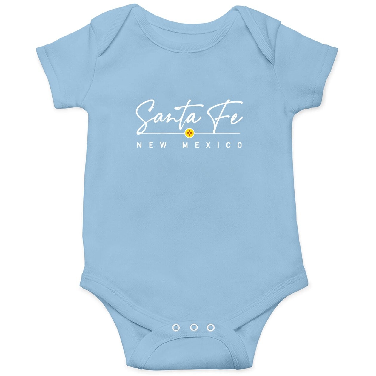 Santa Fe, New Mexico Baby Bodysuit