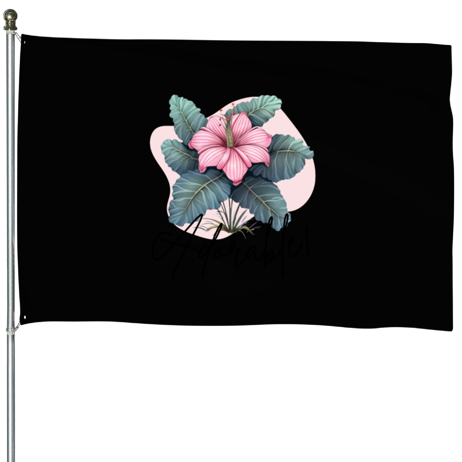 Rare Blossoms of Adorability House Flags