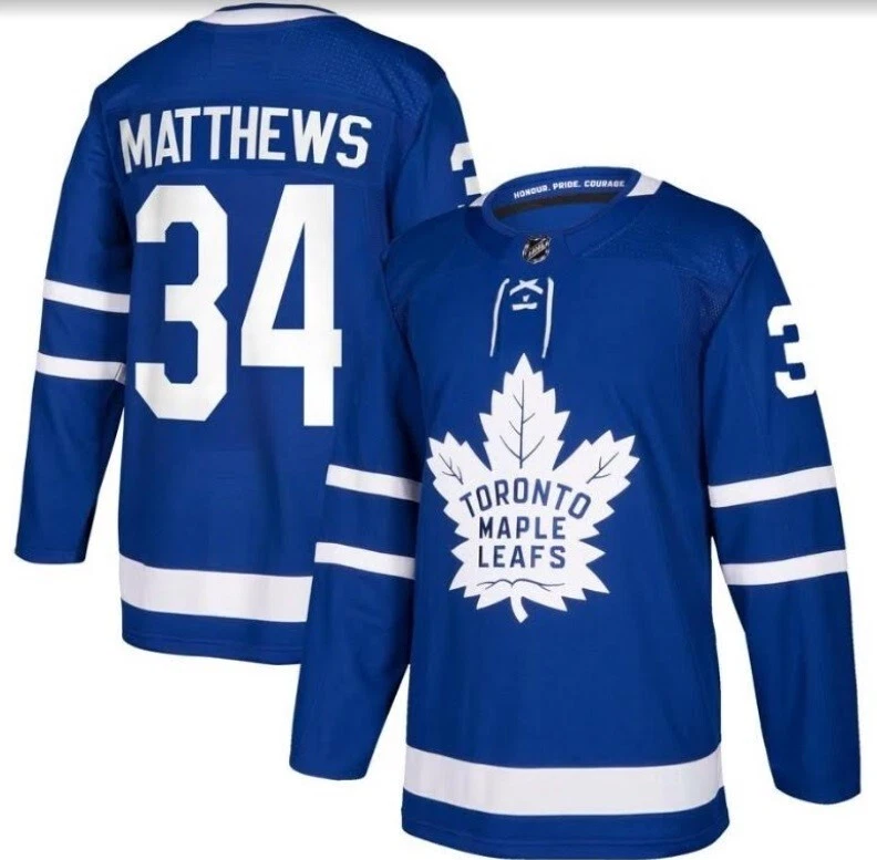 Toronto Maple Leafs Auston Matthews 2025 NHL Men's Hockey Jersey