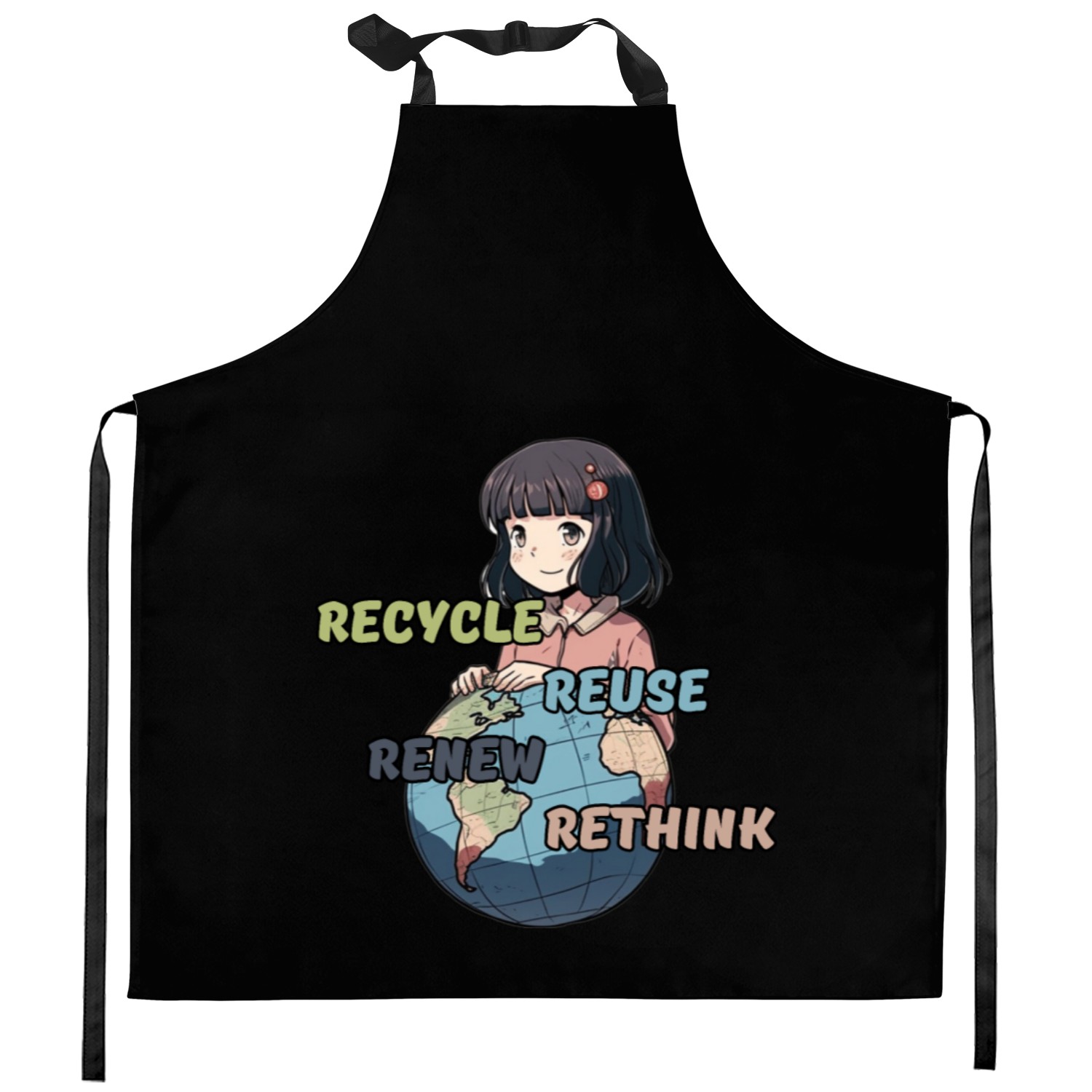 Recycle Reuse Renew Rethink Kitchen Aprons