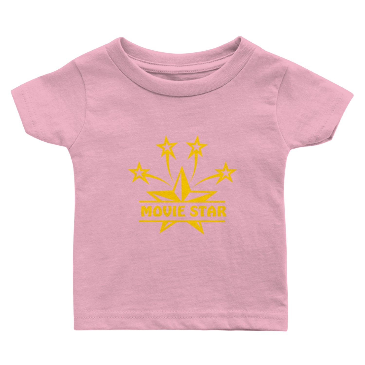 Moviestar gold-colored Baby T Shirts