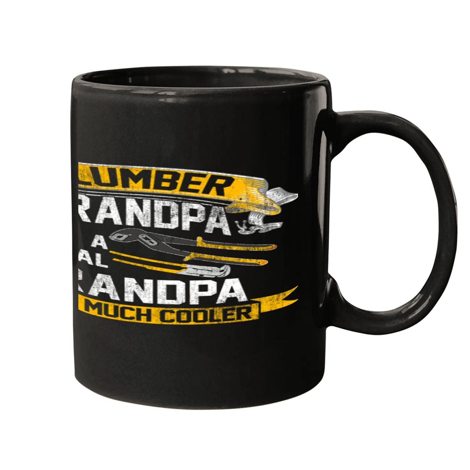 Plumbers Job Grandpa like a normal Grandpa plumbing Pipefitter Mugs