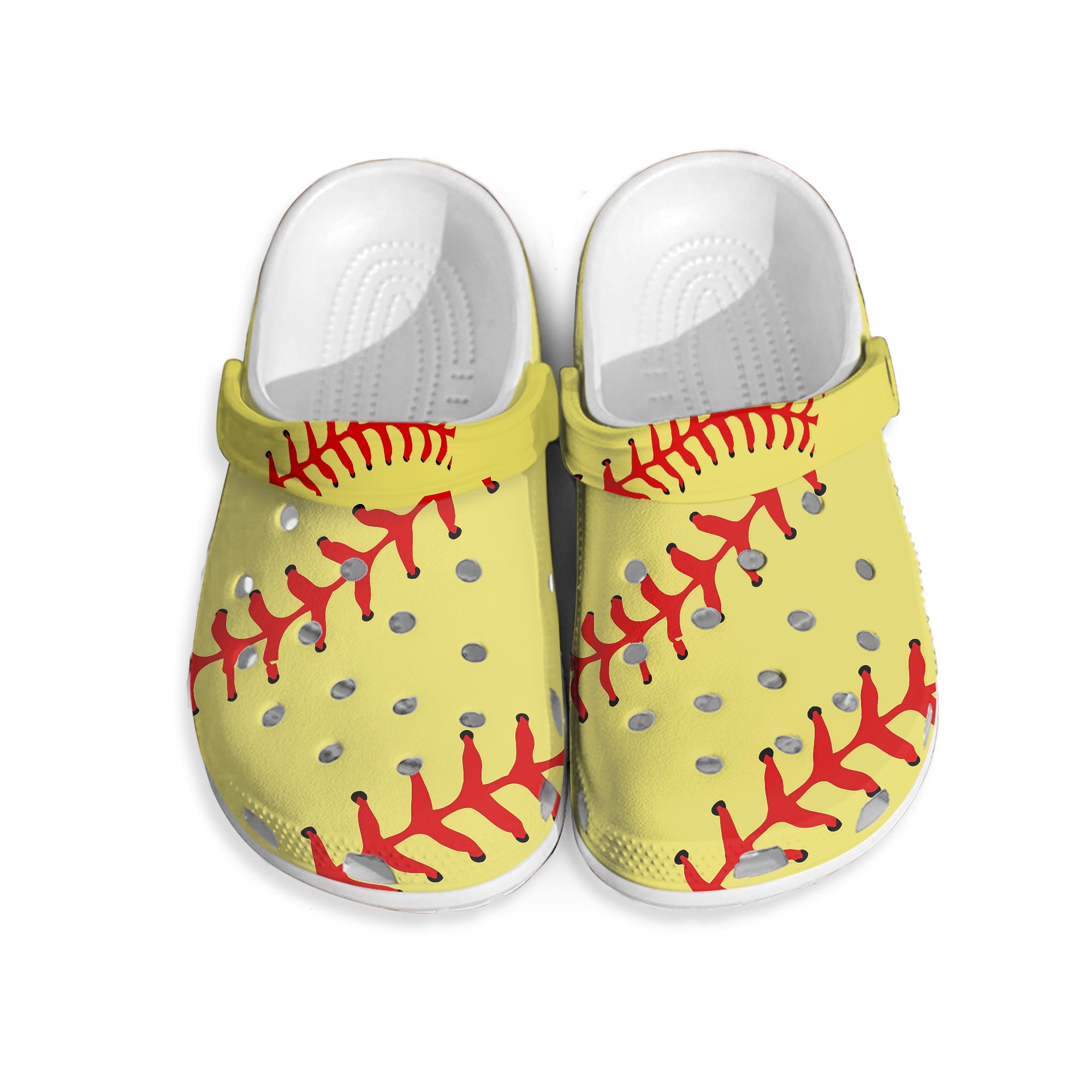 Softball Sports All Over Print Classic Clogs