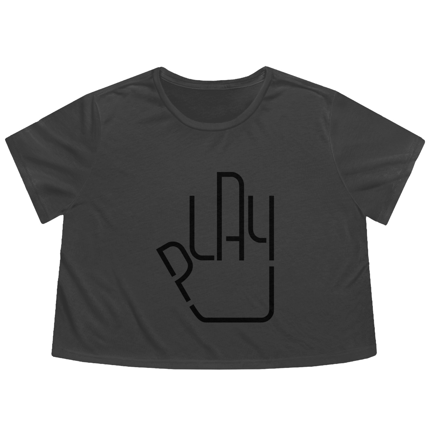 Playtime Flowy Cropped Tees
