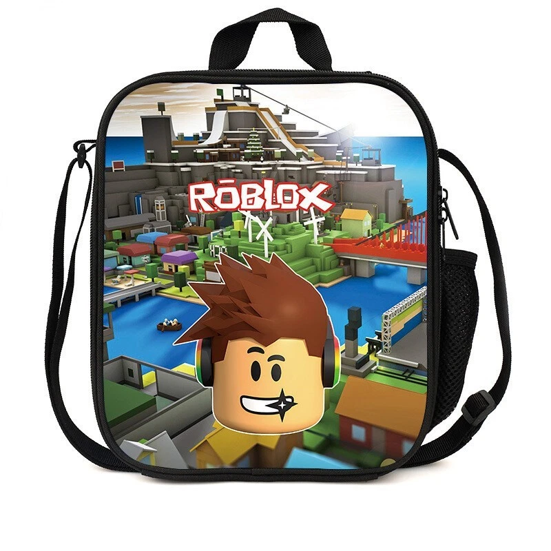 Roblox Kids Lunch Bag, School Picnic Bag
