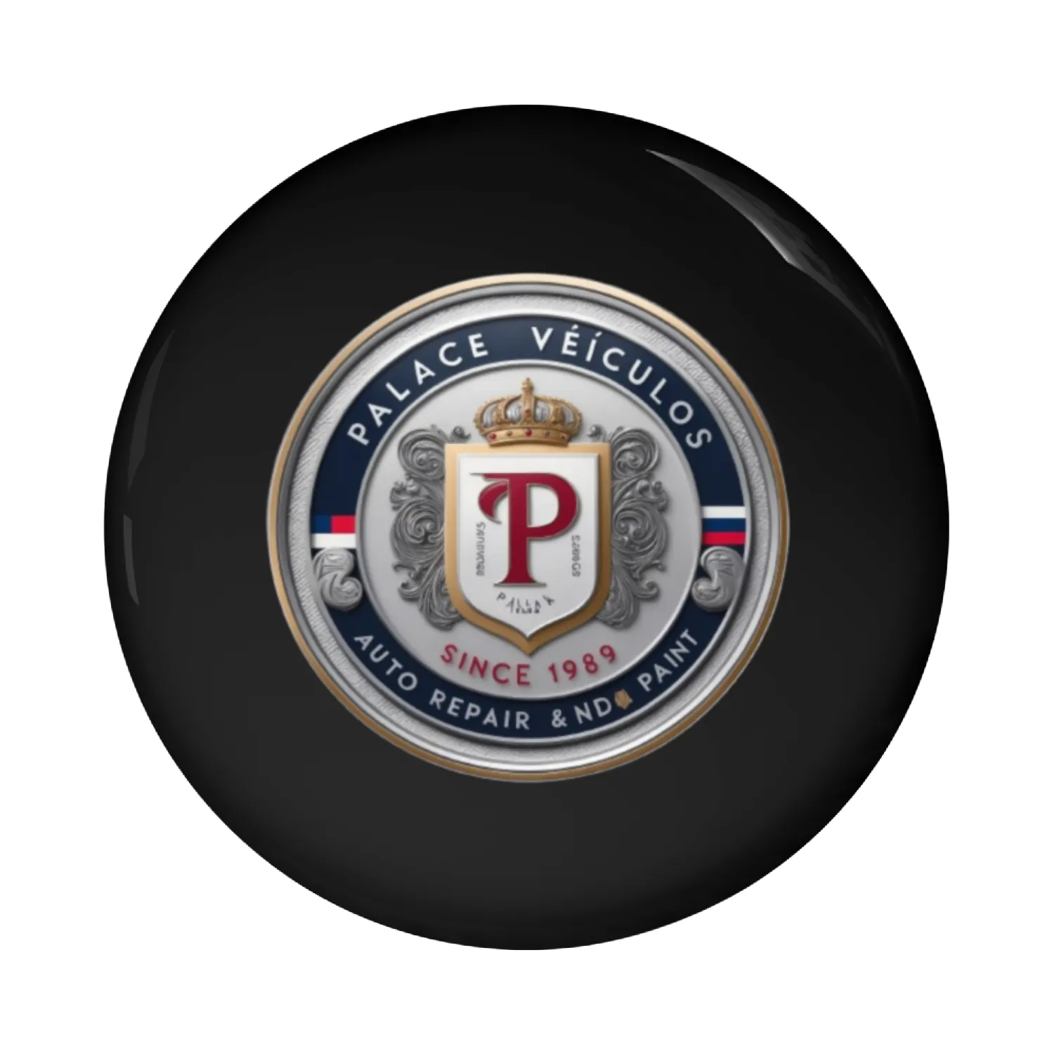 Our logo print Pin Buttons combine simplicity and sty
