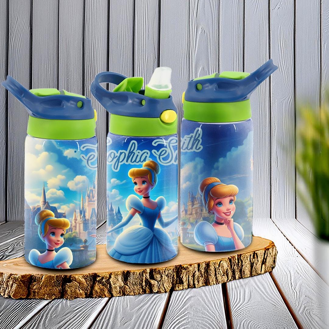 Cinde Stainless Steel Kids Water Bottle - Customizable - Ideal for School and On-the-Go