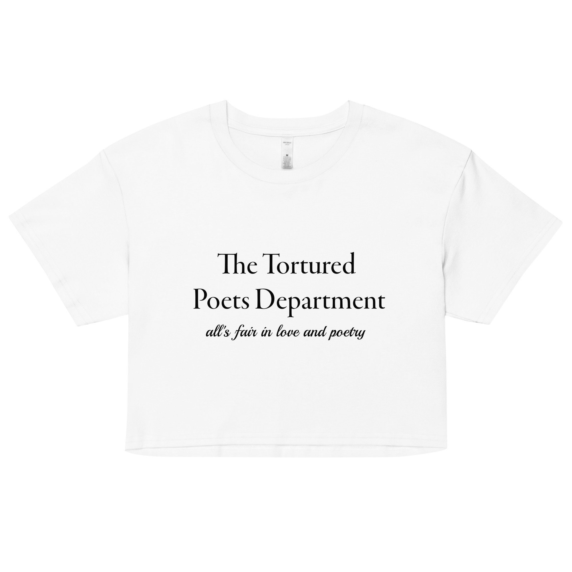 TTPD The Tortured Poets Department Crop Top Baby