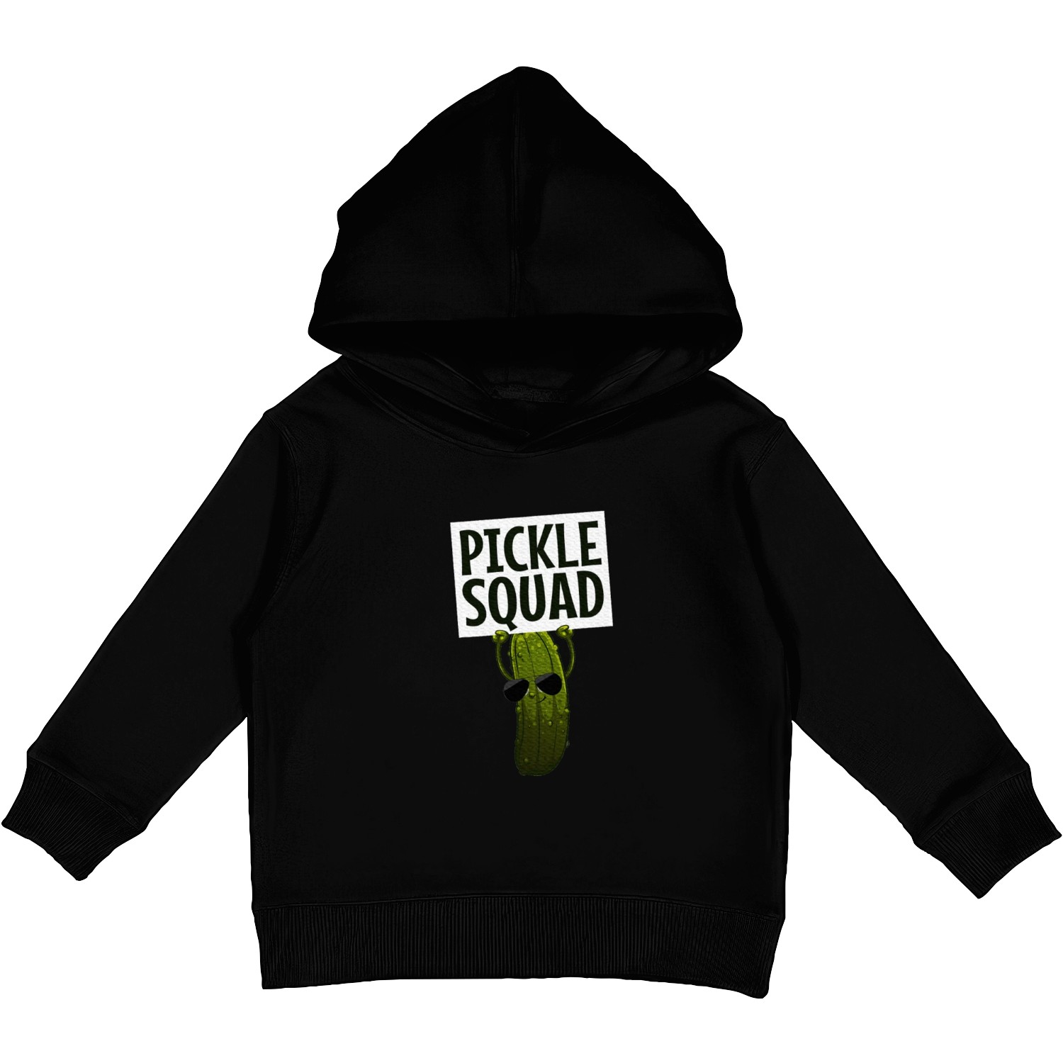 Pickle Design Cucumber Pickle Lover Kids Pullover Hoodies