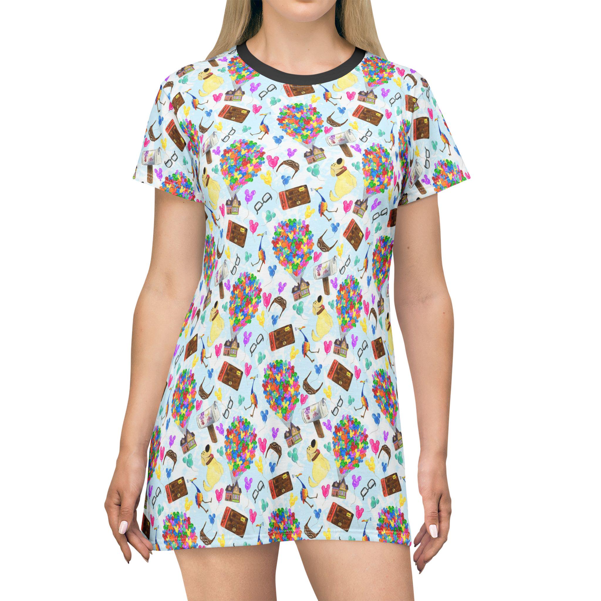 Pixar UP Icons Women's T-Shirt Dress
